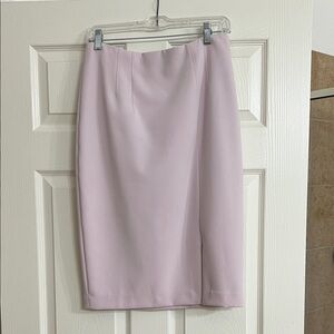 White House Black Market Light lavender Pencil Skirt